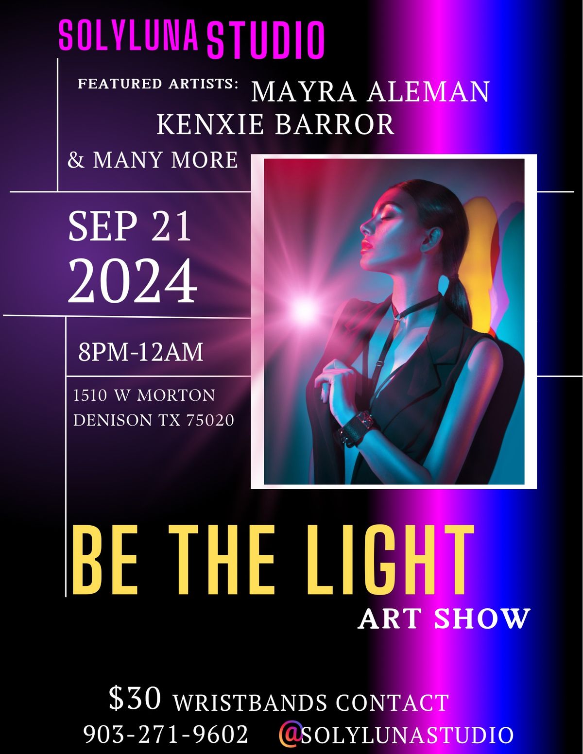 BE THE LIGHT ART SHOW