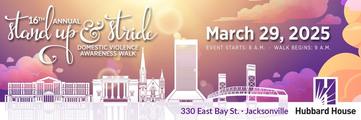 Hubbard House's 16th Annual Stand Up & Stride Domestic Violence Awareness Walk