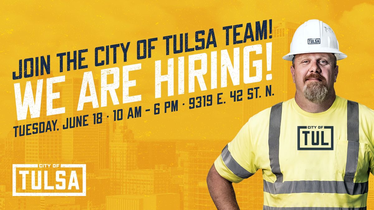 City of Tulsa Walk-in Interviews