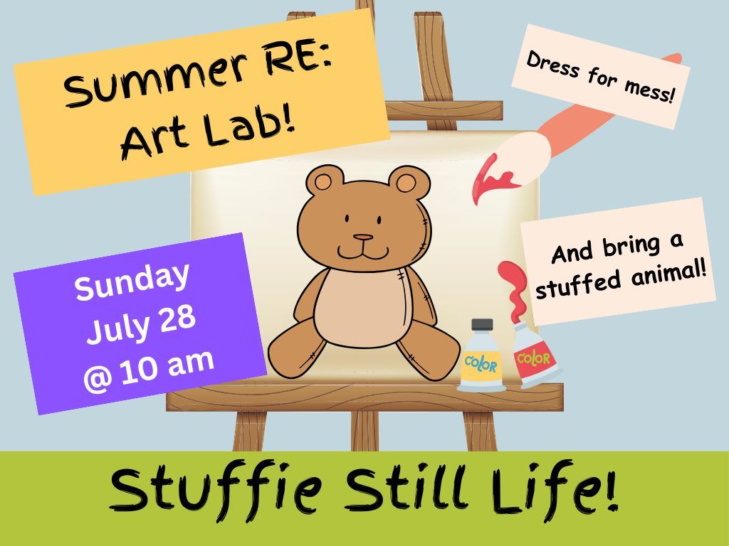 RE Summer Sunday: Stuffie Still Life Art Lab