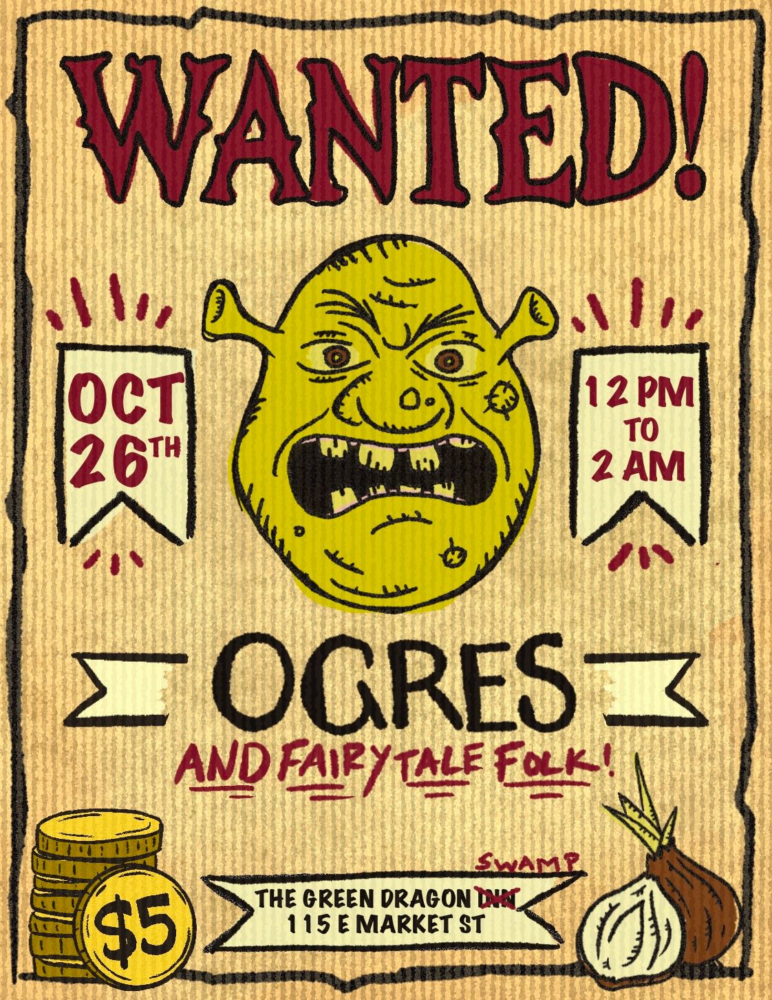 Ogres & Onions: A Swamp-tastic Halloween Festival