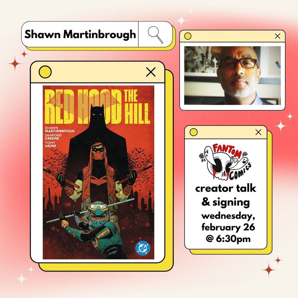 Creator Talk & Signing: SHAWN MARTINBROUGH