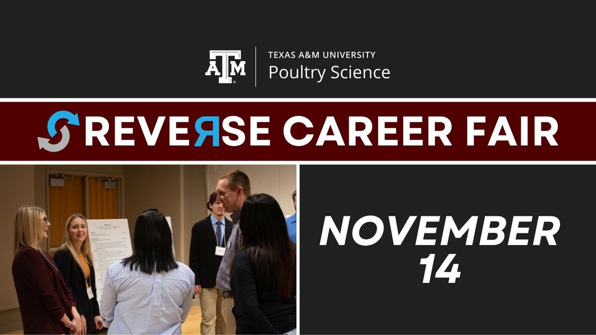 Poultry Science Reverse Career Fair