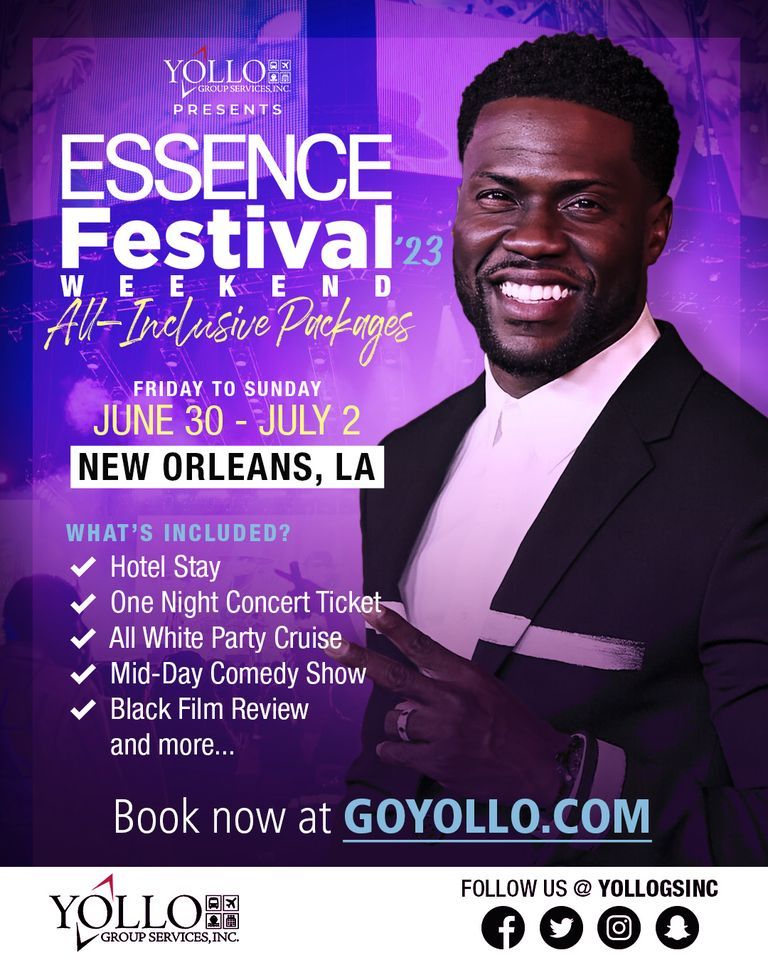 Essence Festival 2023, New Orleans, Louisiana, 30 June to 3 July