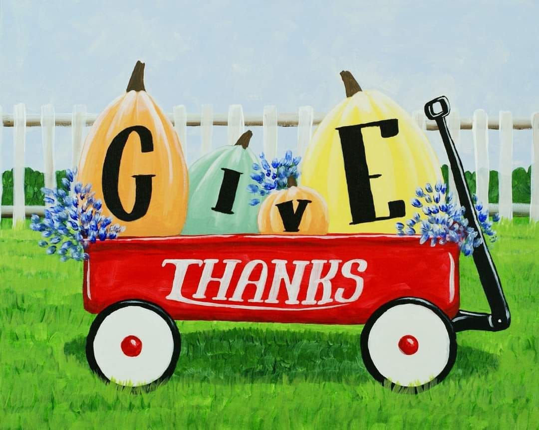 Give Thanks wagon 