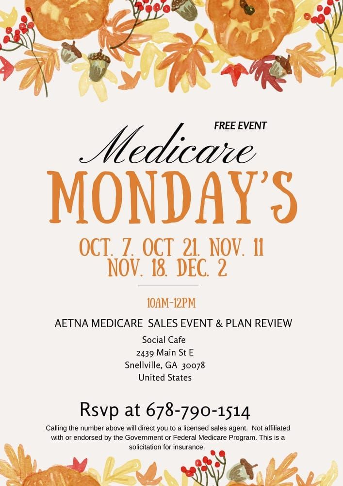 Medicare Mondays - Free Event!