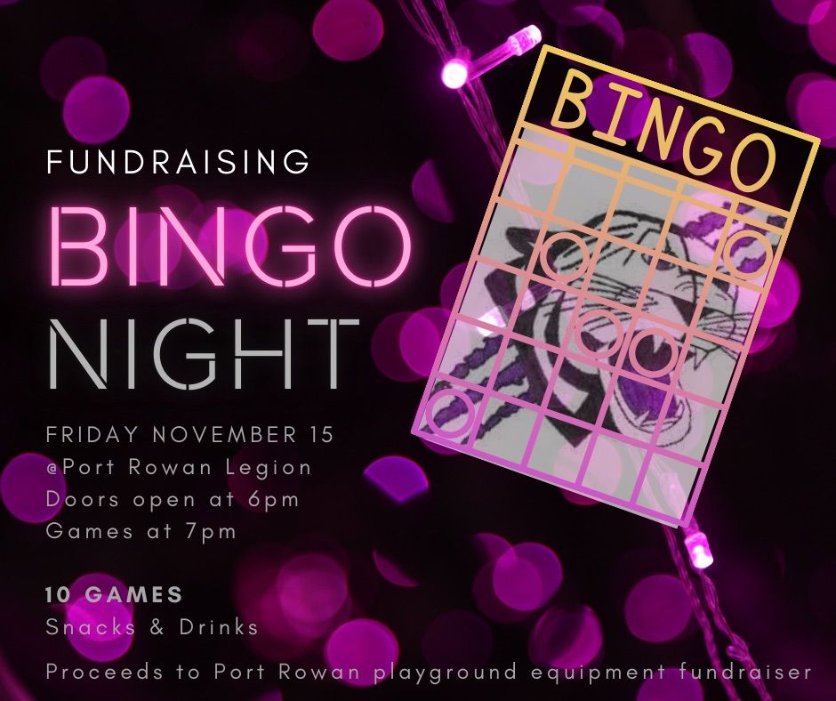 Fundraising BINGO Night!