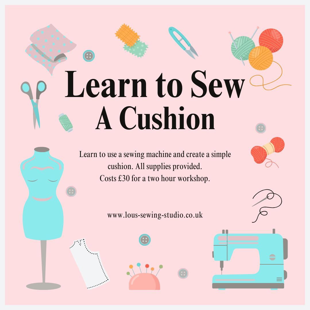 Learn to Sew a Cushion