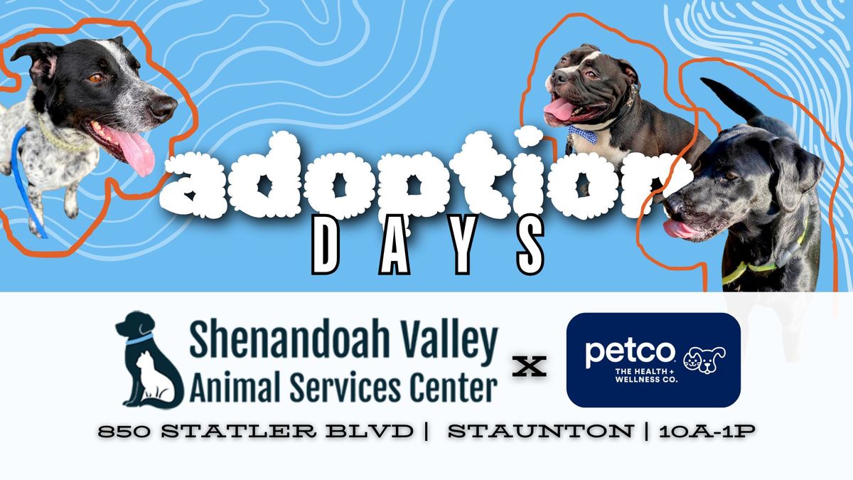 \ud83d\udc99SVASC x PETCo: ADOPTION DAYS