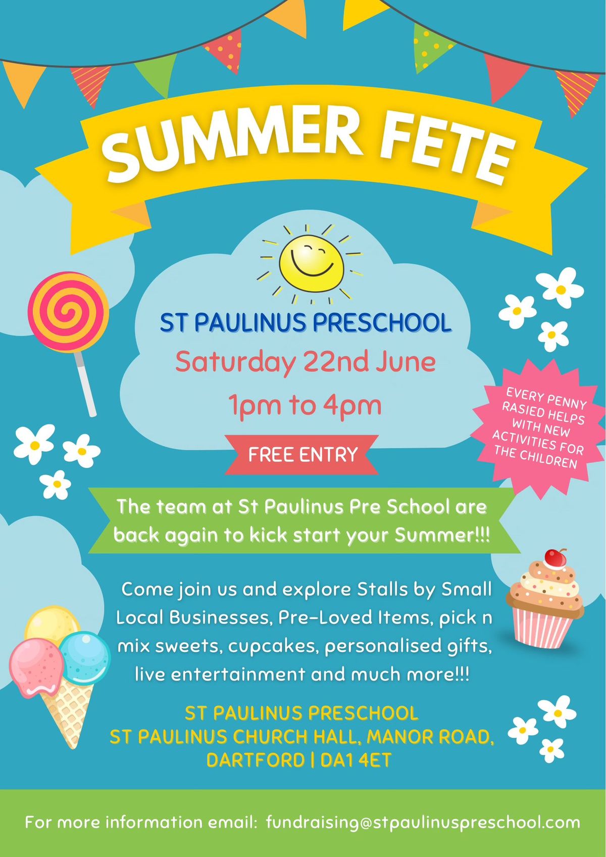 St Paulinus Pre School Summer Fete