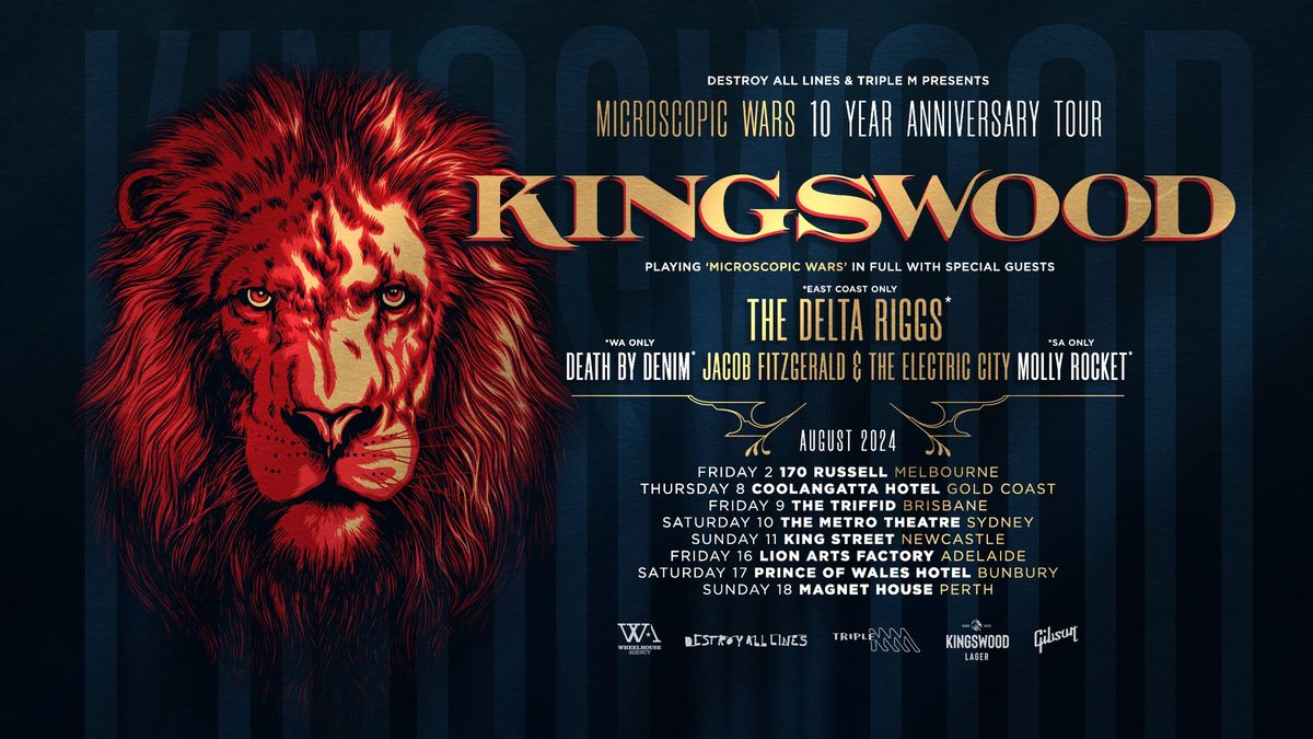 Kingswood | Sydney | 'Microscopic Wars' 10 Year Anniversary Tour