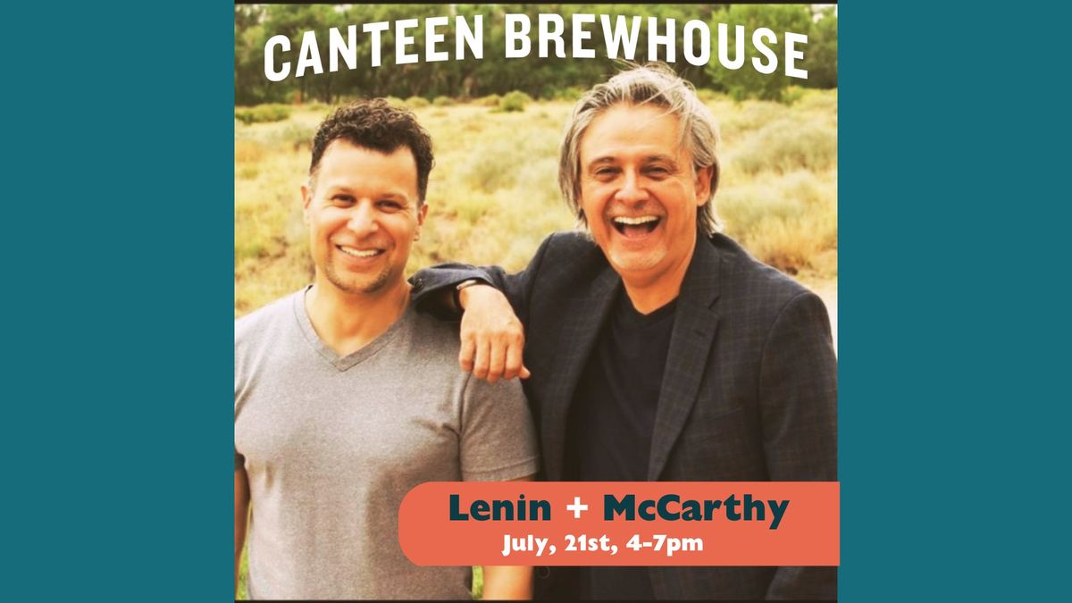 Lenin and McCarthy at Canteen Brewhouse