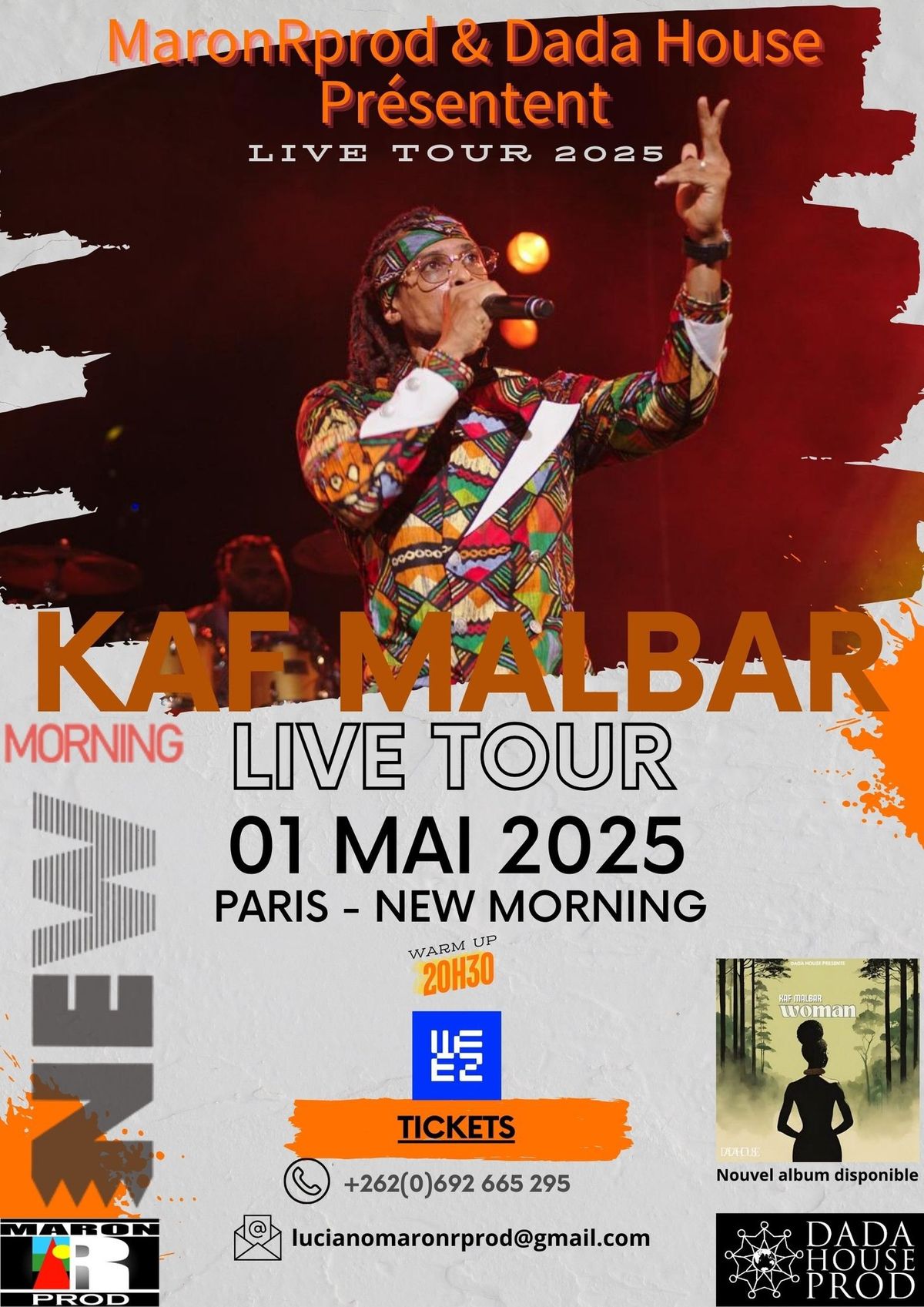 Kaf Malbar Live Tour 2025