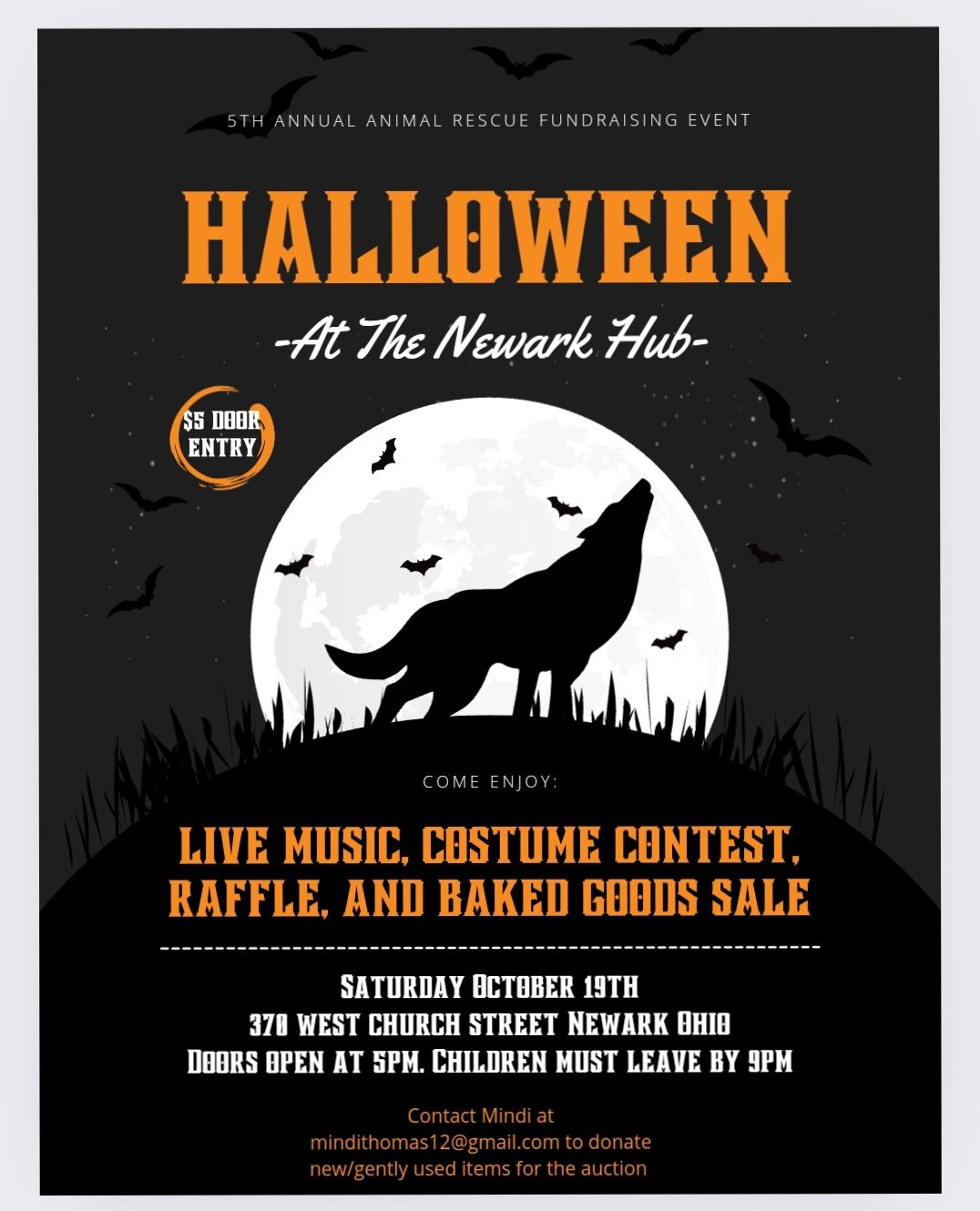 5th Annual Spooktacular Animal Rescue Fundraiser