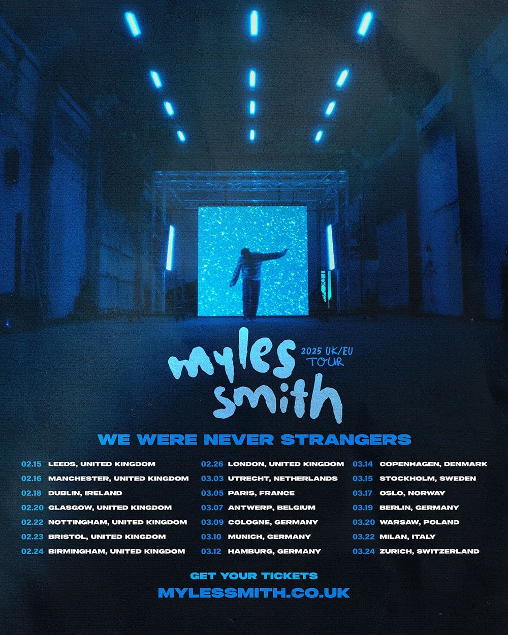 Myles Smith Glasgow Tickets