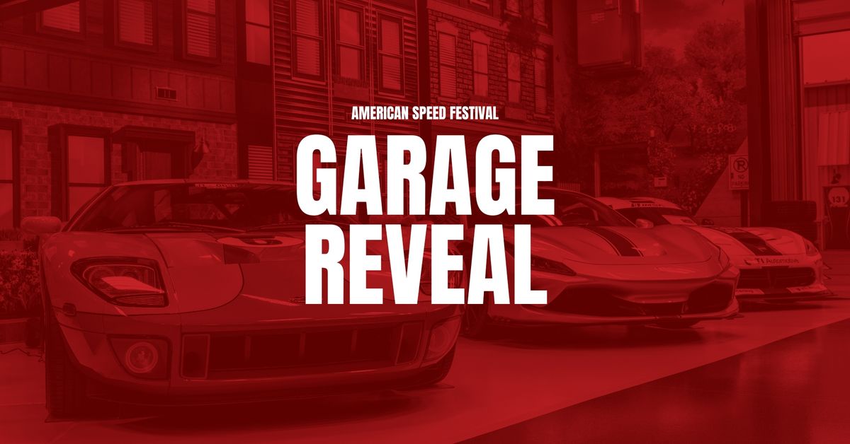 Garage Reveal