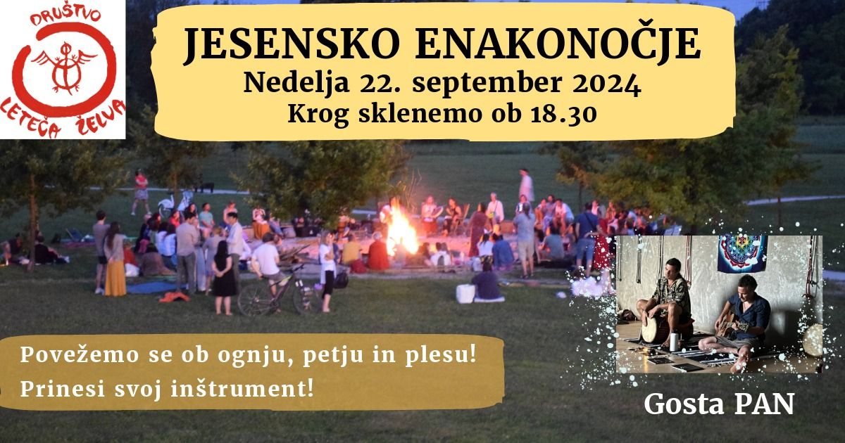 Jesensko enakono\u010dje 2024 v Dom\u017ealah