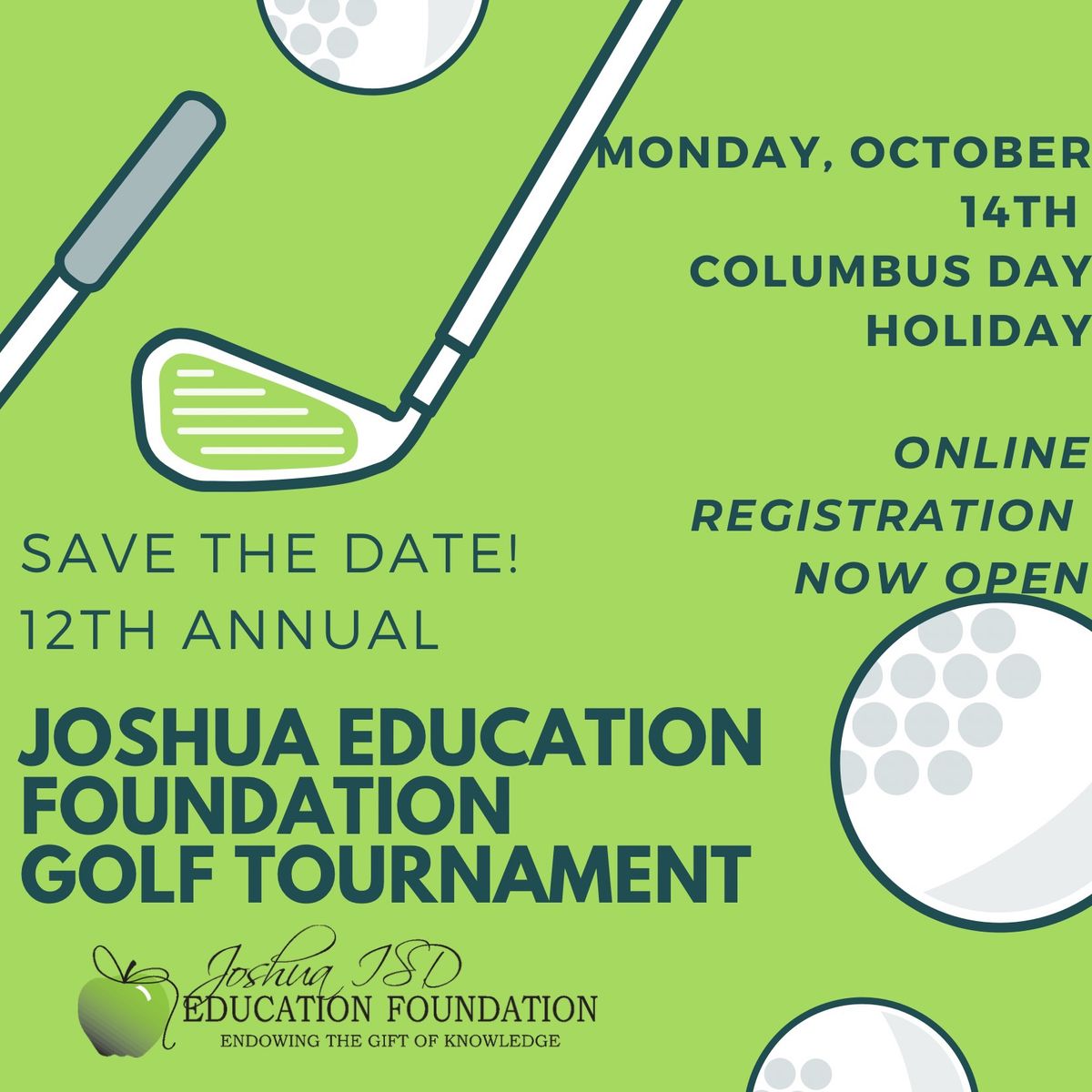 12th Annual Joshua Education Foundation Golf Tournament