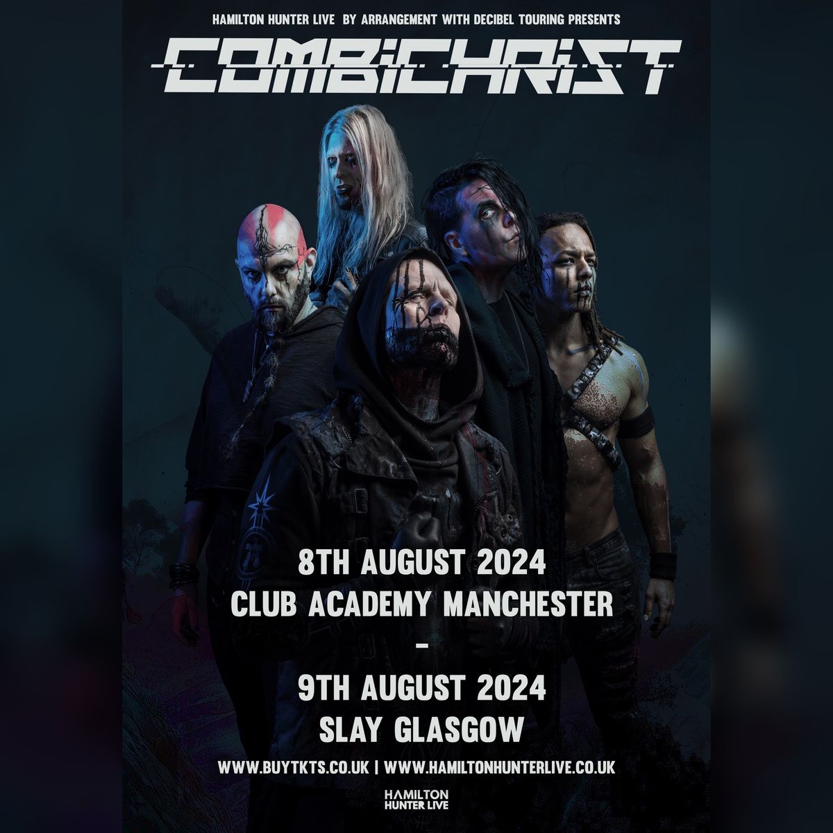COMBICHRIST + Guests - 8th August 2024 - Club Academy Manchester