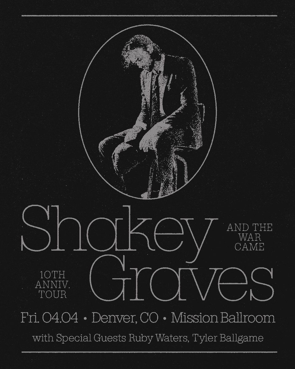 Shakey Graves with Ruby Waters