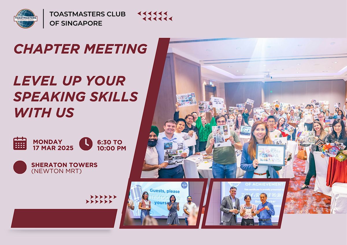 Master Public Speaking with Toastmasters (St. Patrick's Day)