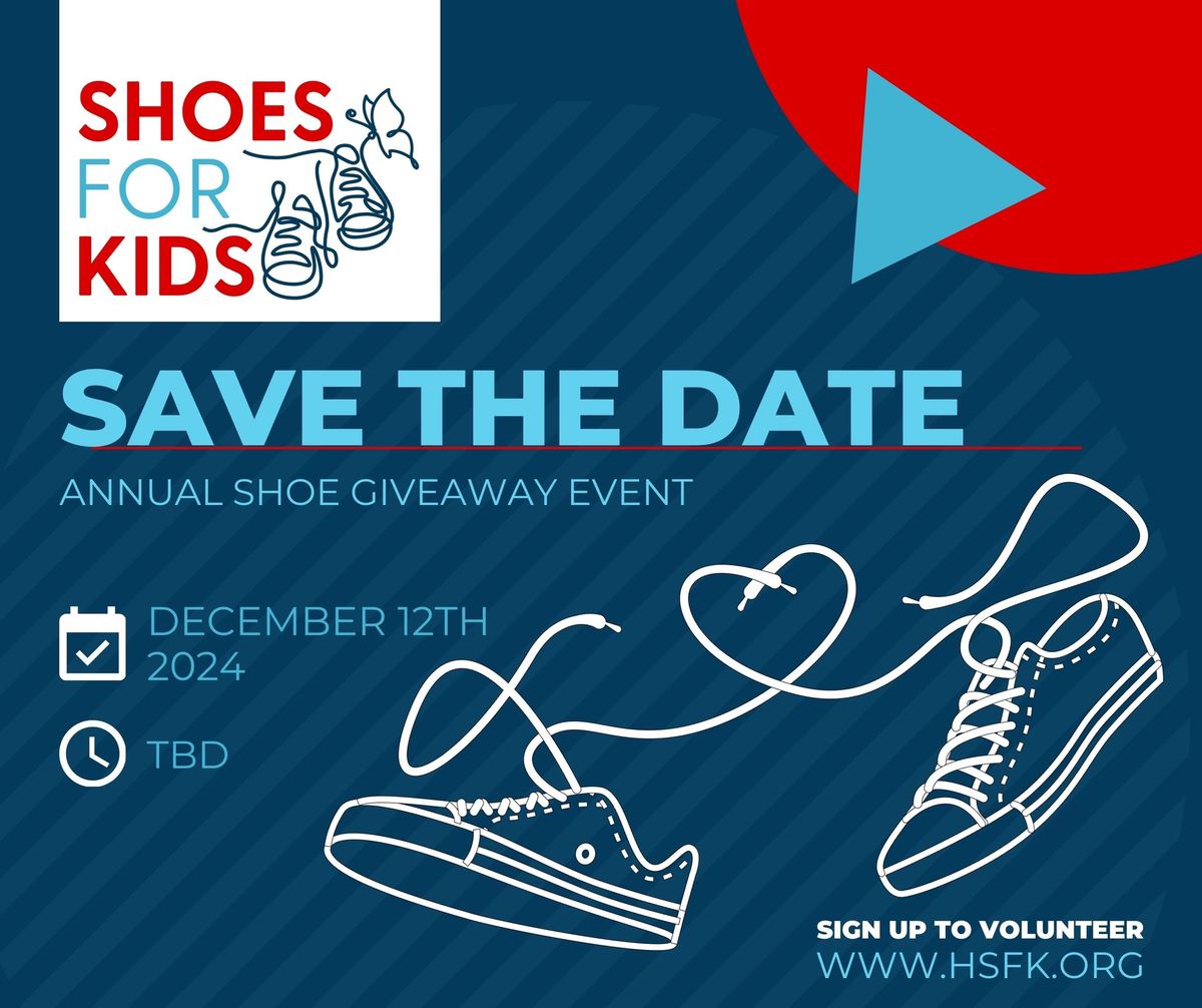 36th Annual SHOES FOR KIDS GIVEAWAY