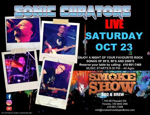 Sonic Curators Live at Smokeshow BBQ and Brew!