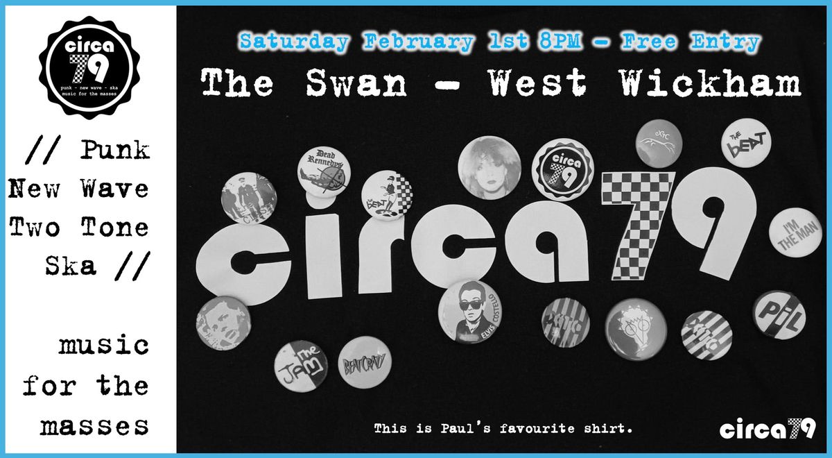 CIRCA79 Live @ The Swan, West Wickham