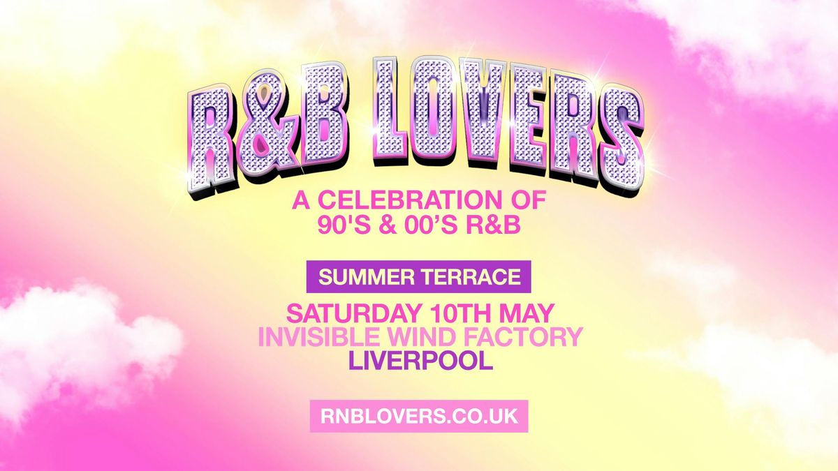 R&amp;B Outdoor Terrace Party - Saturday 10th May - Invisible Wind Factory [TICKETS ON SALE NOW!]