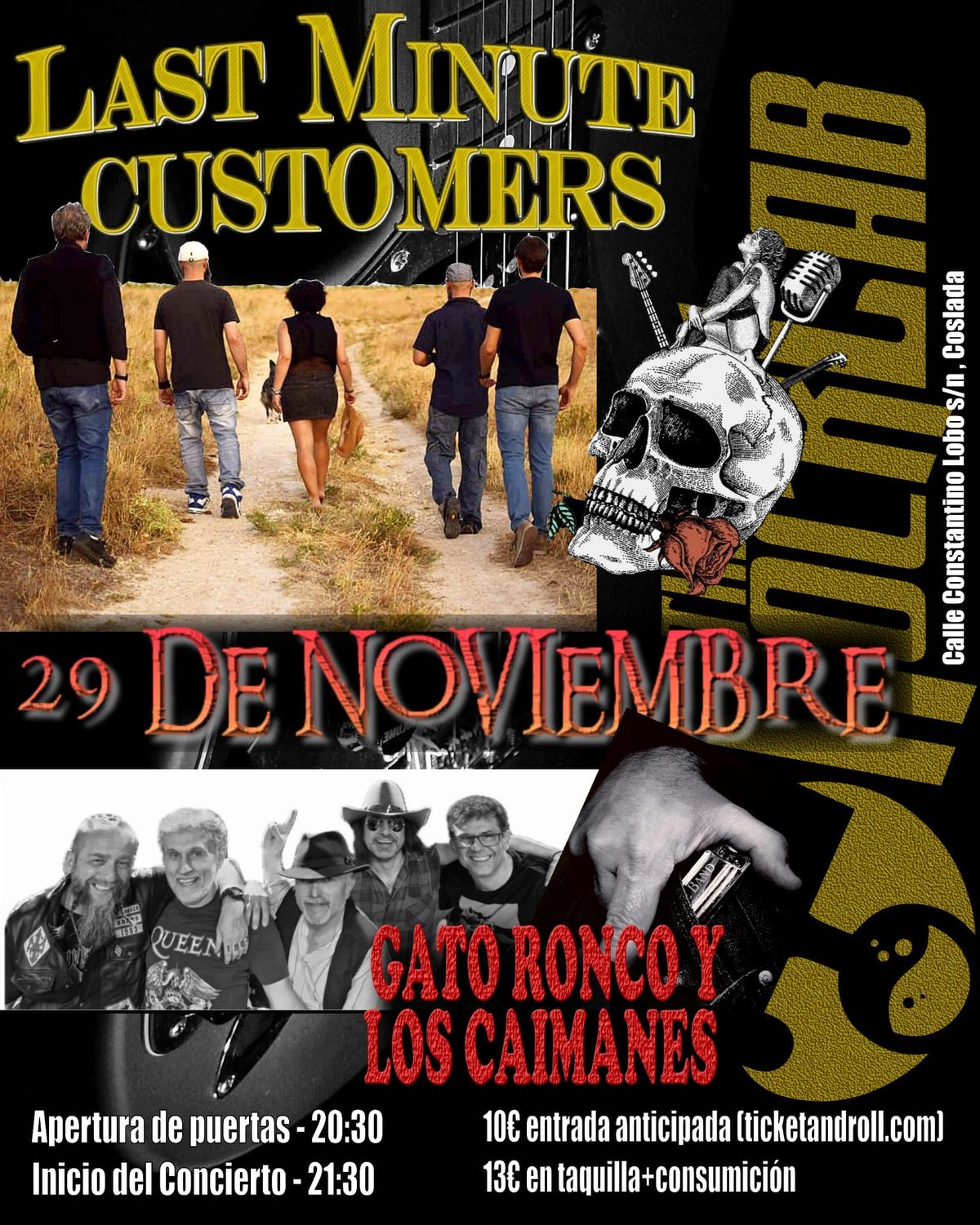 LAST MINUTE CUSTOMERS + GATO RONCO Y LOS CAIMANES