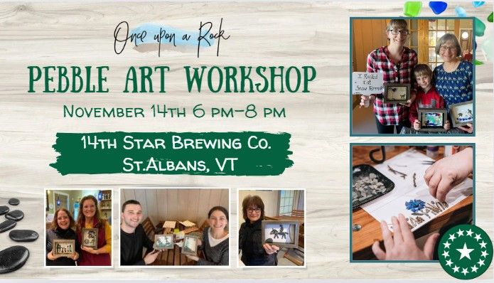 Pebble Art Workshop at 14th Star Brewing Co.