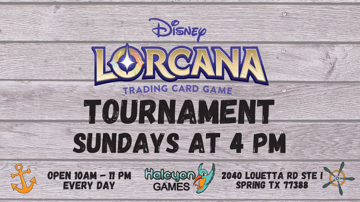 Disney Lorcana Weekly Tournament