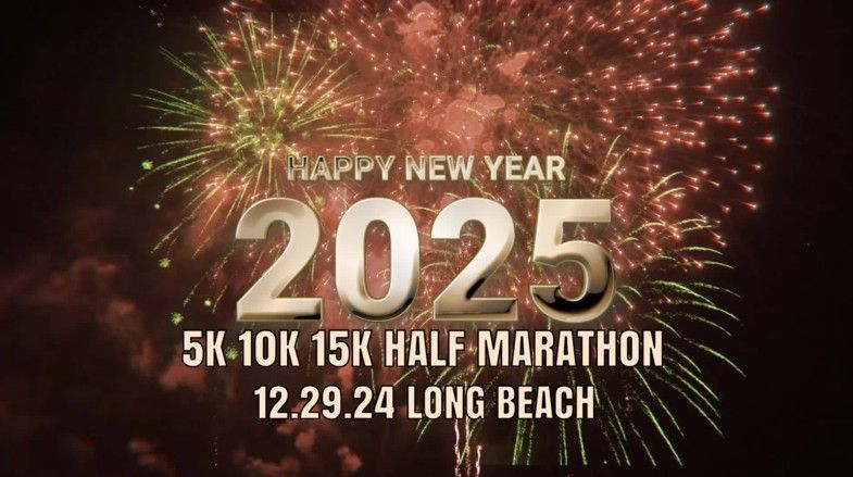 Happy New Year 5k, 10k, 15k, Half Marathon