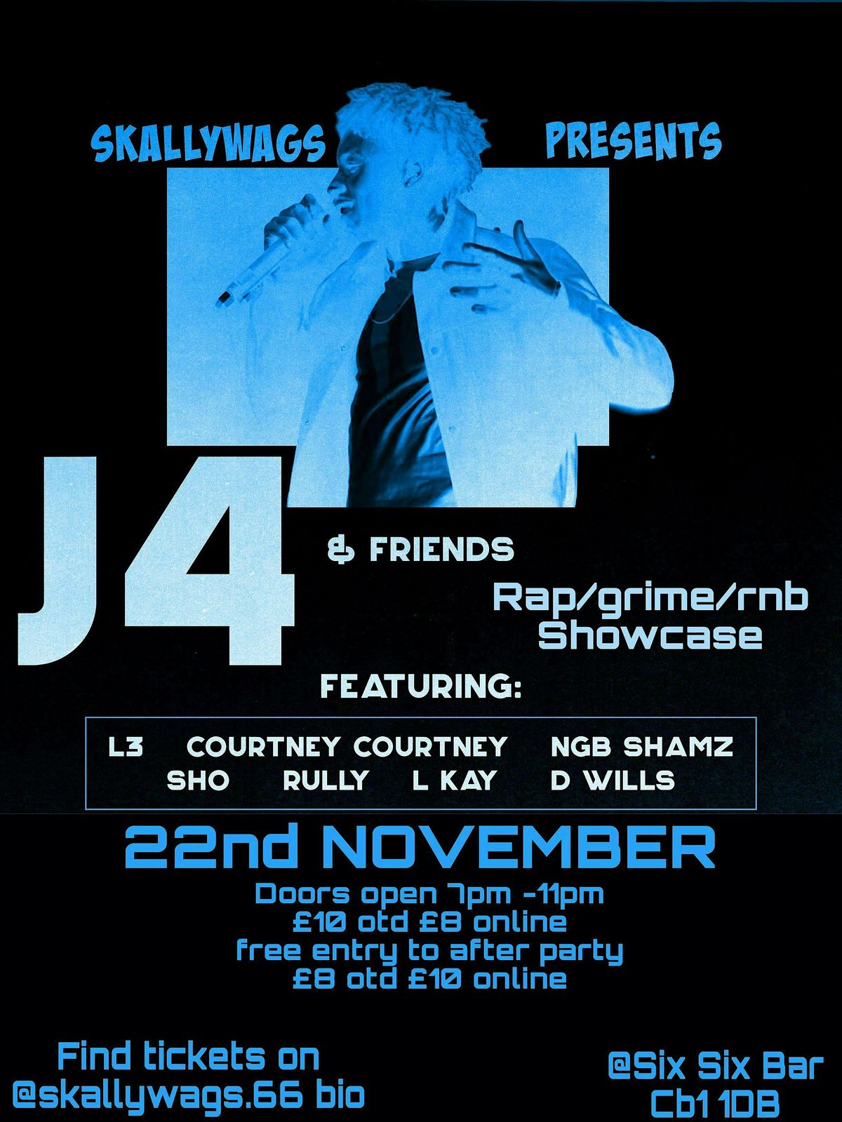 Skallywags presents J4 & Friends