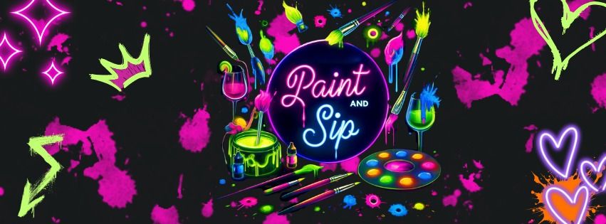 Paint N Sip -Black Light