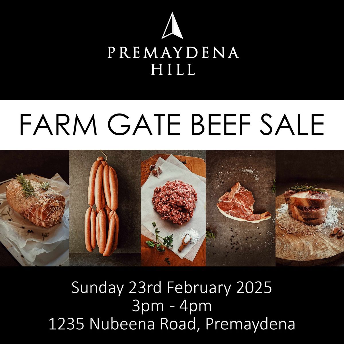 Premaydena Hill Farm Gate Beef Sale