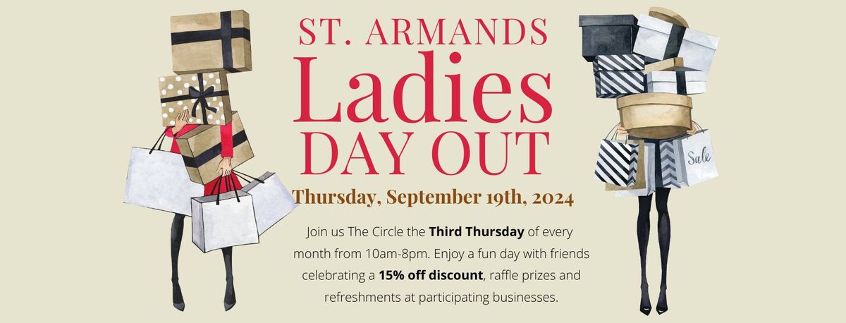 St. Armands Ladies Day Out - September 19th