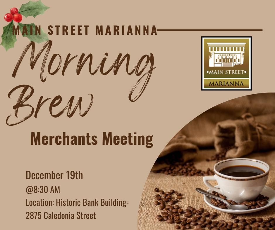 Main Street Marianna Quarterly Merchants Meeting 