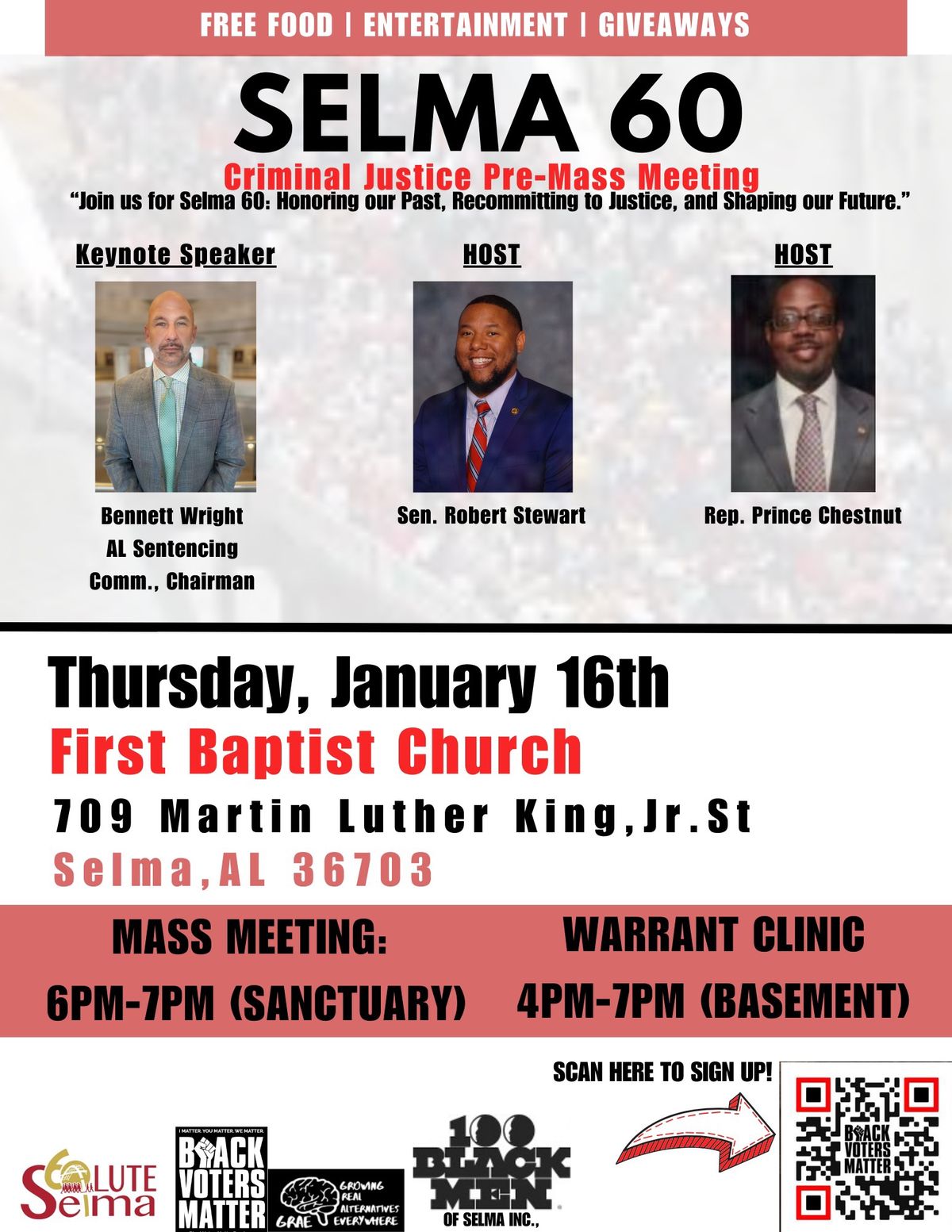 Selma 60: Criminal Justice Pre-Mass Meeting