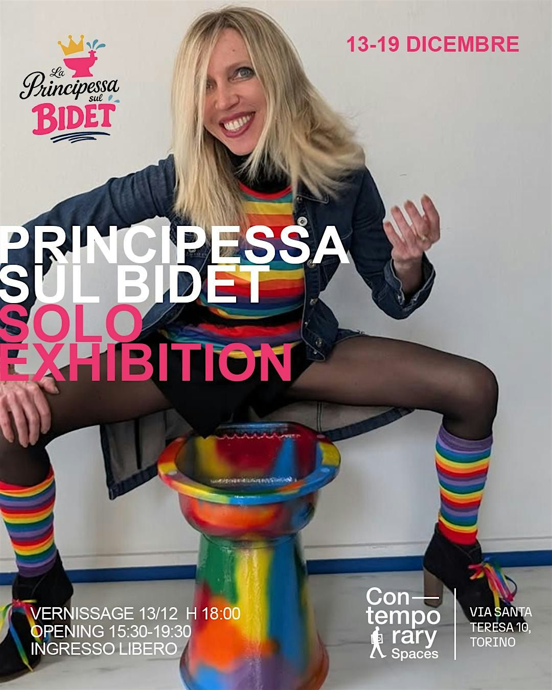 La Principessa sul Bidet \u2013 Solo Exhibition - Vernissage