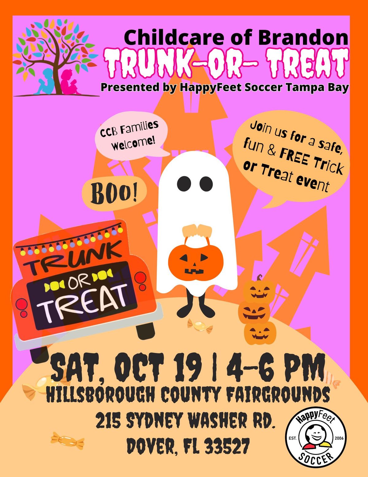 CCB Annual Trunk-or-Treat Presented by HappyFeet Soccer Tampa Bay