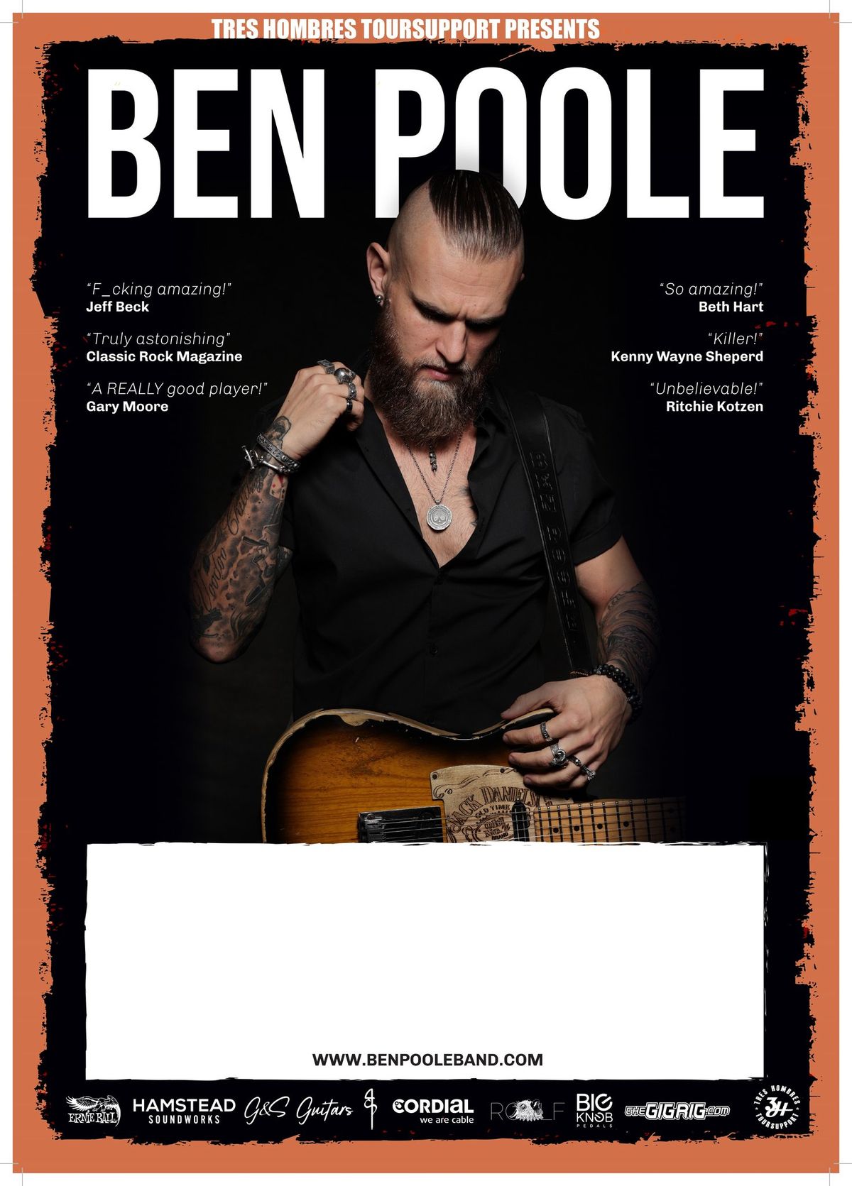 Ben Poole - Blues, Rock, Soul