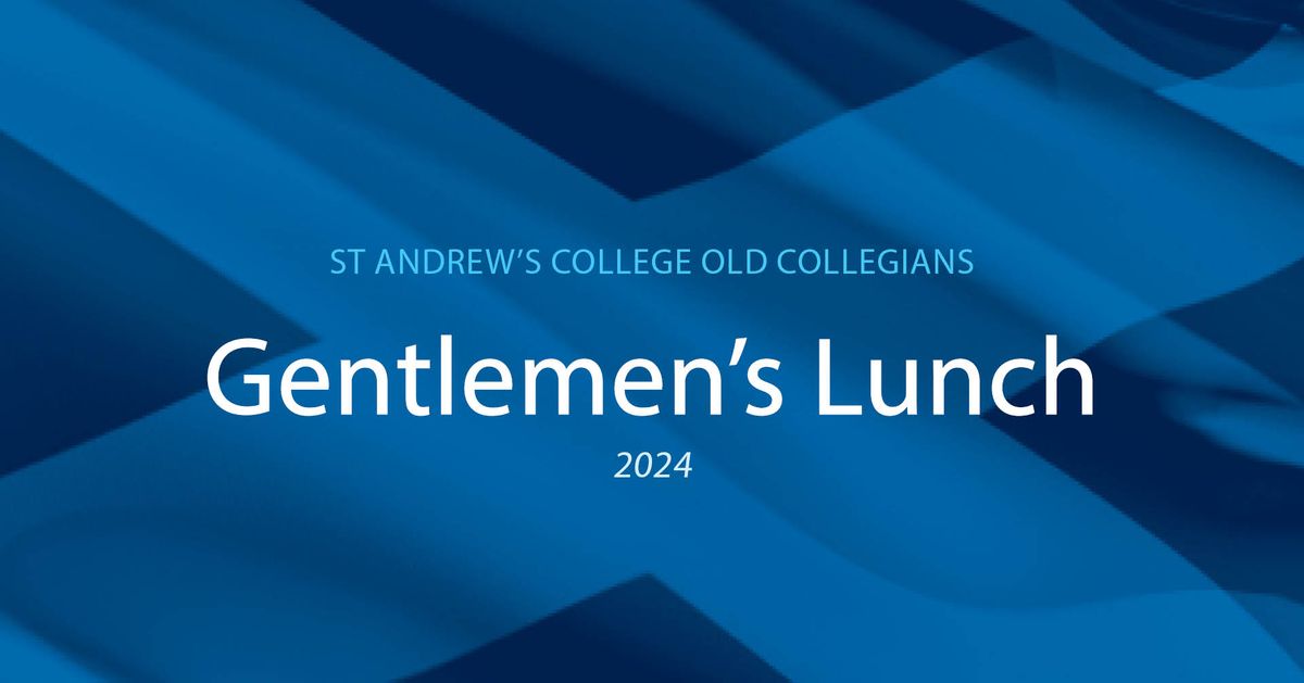 Gentlemen's Lunch 2024