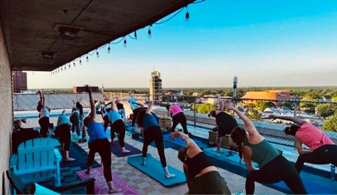 Rooftop Sunset Yoga