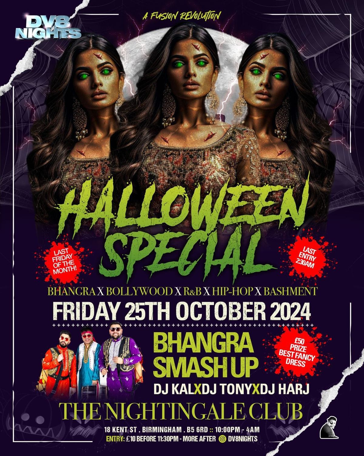 DV8 Night's Halloween Special Ft Bhangra Smash Up