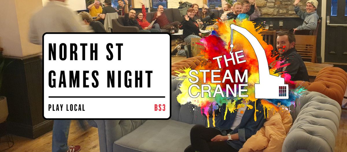 Board Game Night at The Steam Crane