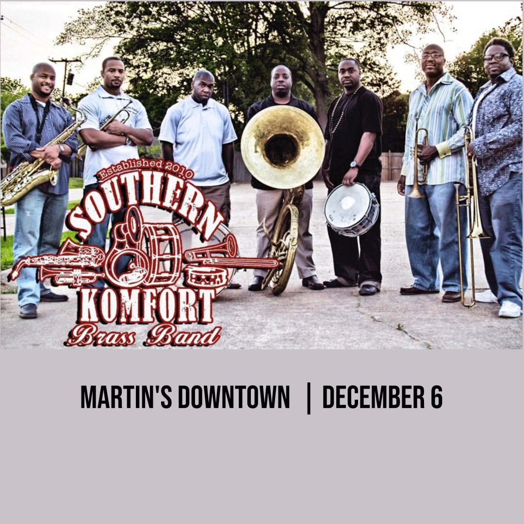 Southern Komfort Brass Band Live at Martin's Downtown