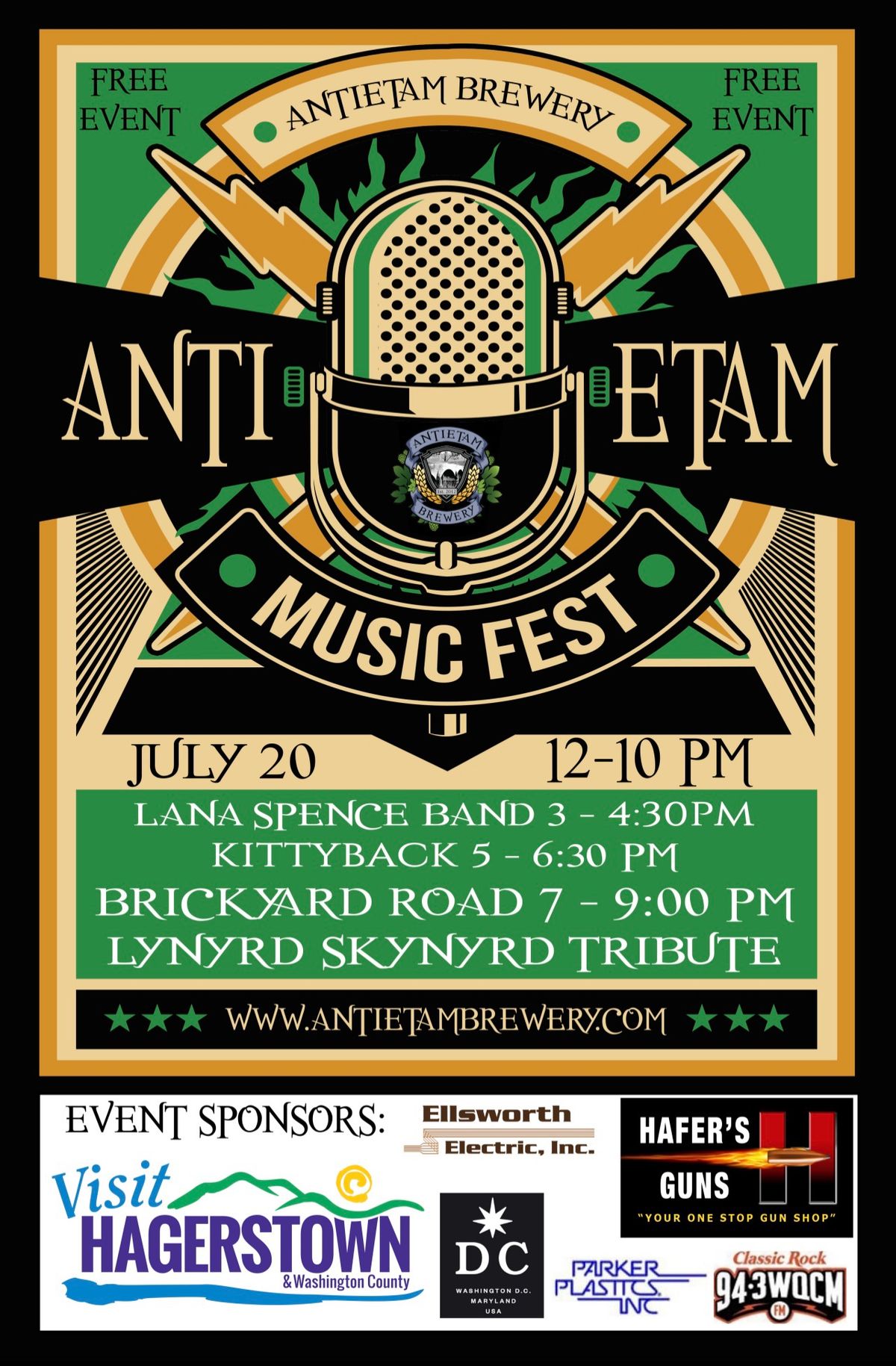 Antietam Music Fest July 20th 