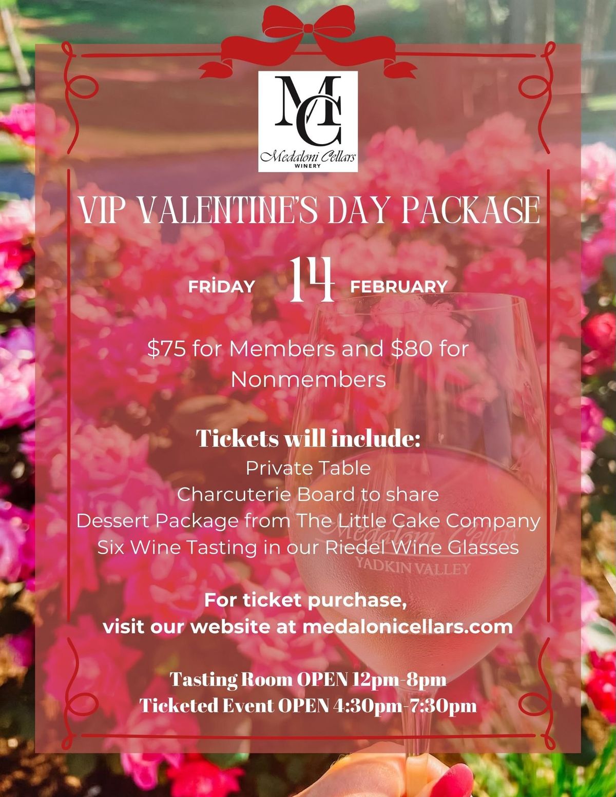 Medaloni Cellars - VIP Valentines Day Package