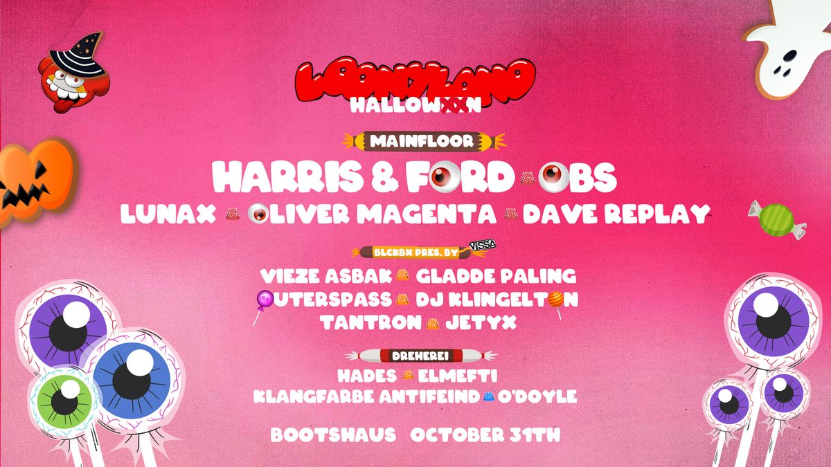 Loonyland Halloween w. HARRIS & FORD \/ OBS \/ VISSA FLOOR \/ HADES and more!